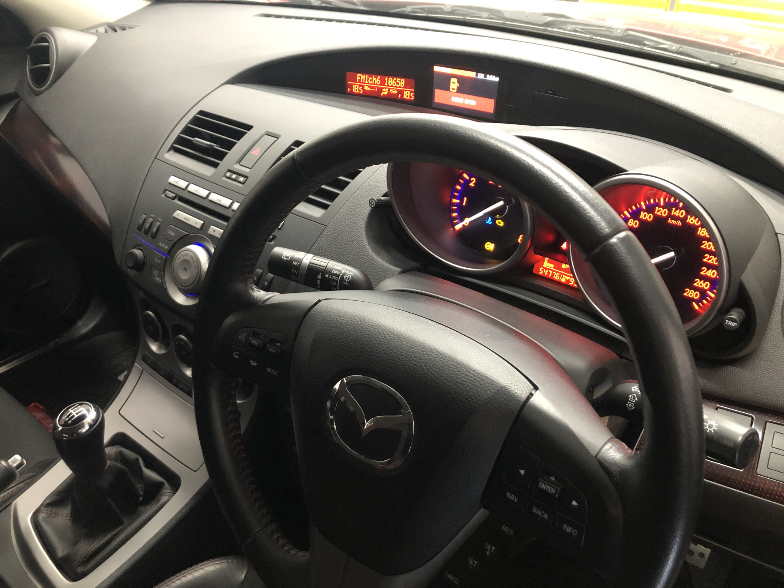 Mazda BL MPS 3 Dashboard Replacement